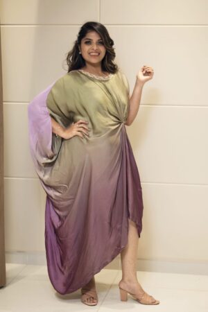 Indo-Western Shiny One Piece