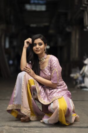 Indo-Western Plazo Set